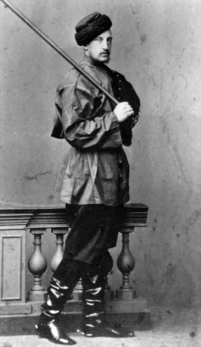 Grão-Duque Nicholas Nikolaevich, o Velho da Rússia, c1860-c1864 de Unbekannt