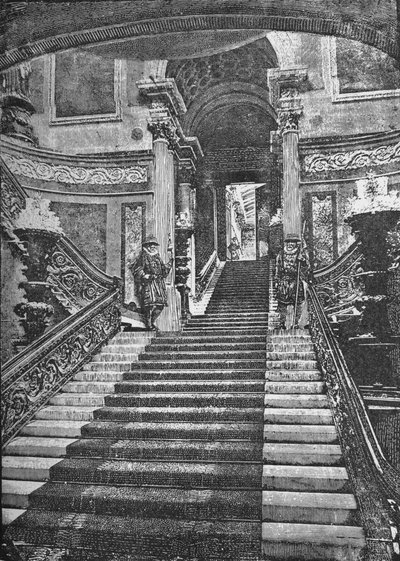 Grand Staircase, Palácio de Buckingham, 1890 de Unbekannt