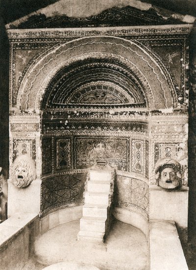 Grande Fontana, Pompéia, Itália, c1900s de Unbekannt