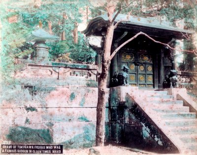 Túmulo de Tokugawa Ieyasu, um famoso shogun, Nikko, Japão de Unbekannt