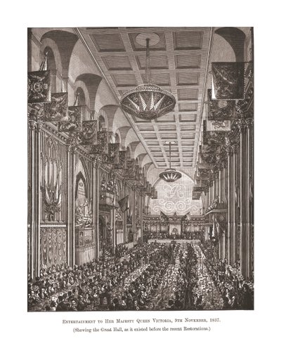 Guildhall do Grande Salão, 1837, 1886 de Unbekannt