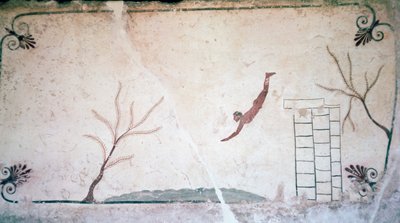 Pintura da tumba grega, século V a.C. de Unbekannt
