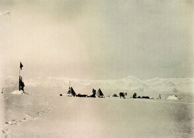 Grisi Depot, latitude 82 ° 45 sul, c1908, 1909. de Unbekannt