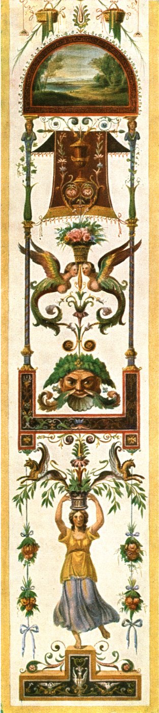 Pinturas grotescas das galerias do Vaticano, Roma, Itália, 1928. de Unbekannt
