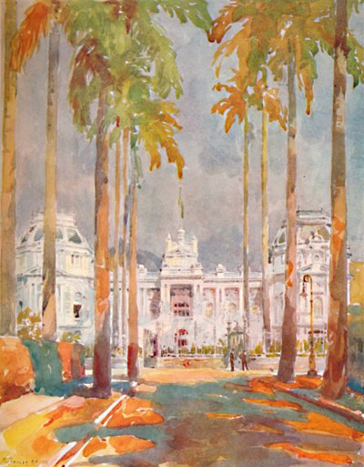 Guanabara Palace. - Residence of President Marshal Hermes da Fonseca, 1914 de Unbekannt