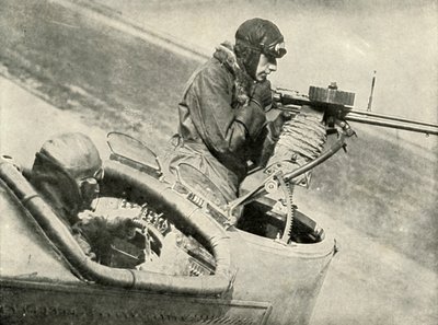 Arma e os instrumentos utilizados pelo piloto, 1919. de Unbekannt