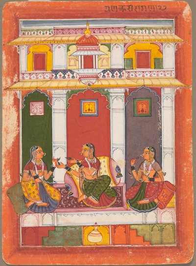 Gunakali Ragini, 1675-1725. de Unbekannt