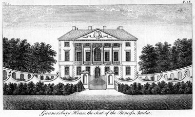 Gunnersbury House, a sede da princesa Amelia de Unbekannt