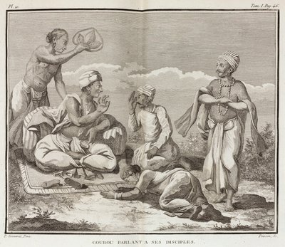 Guru e seus discípulos, Índia de Unbekannt