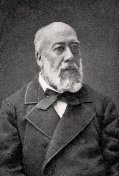 Gustave Nadaud, compositor francês, 1880 de Unbekannt