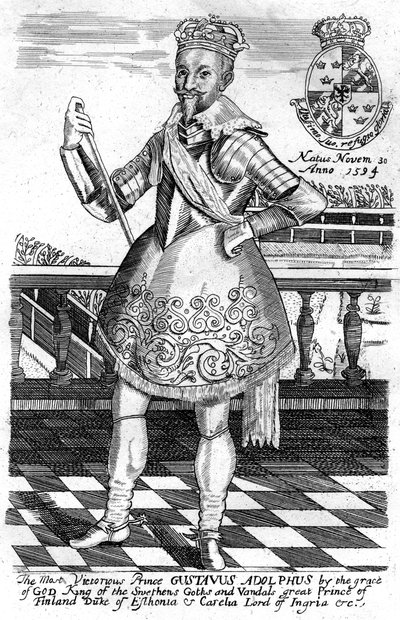 Gustavus Adolphus, rei da Suécia de Unbekannt