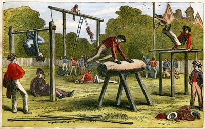 Ginástica, século XIX de Unbekannt