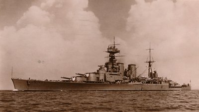 HMS Hood, 1935 de Unbekannt