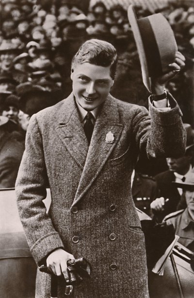 HRH O Príncipe de Gales, c1920. de Unbekannt