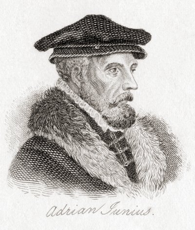 Hadrianus Junius,15111575, também conhecido por Adriaen de Jonghe. de Unbekannt