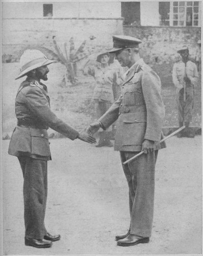 Haile Selassie e General Cunningham, 1941 de Unbekannt