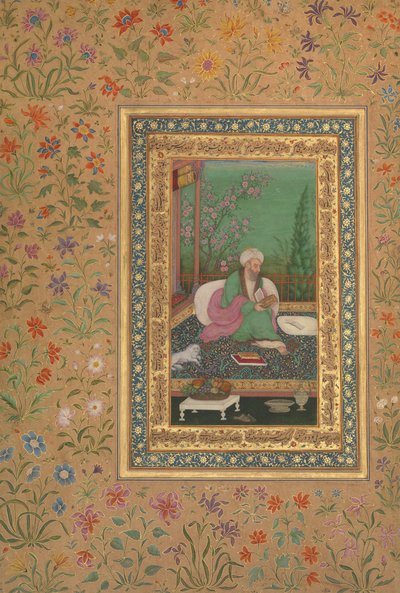 Haji Husain Bukhari, Folio do álbum Shah Jahan, reto: início do século XIX. de Unbekannt
