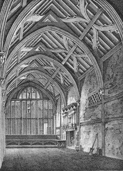 Salão da Irmandade da Santíssima Trindade, Londres, c1790 1906 de Unbekannt