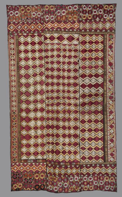 Trabalho suspenso de Phulkari, c. 1875-1900. de Unbekannt