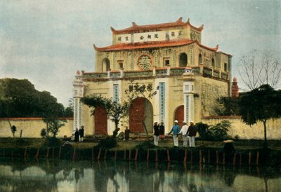 Hanói. Pagode Du Kinh Luoc, Hanói. Pagode Kinh Luoc, 1900. de Unbekannt