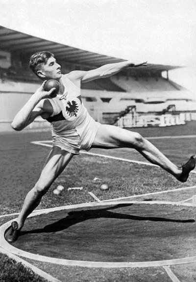 Hans Heinrich Sievert, atleta alemão, 1936 de Unbekannt