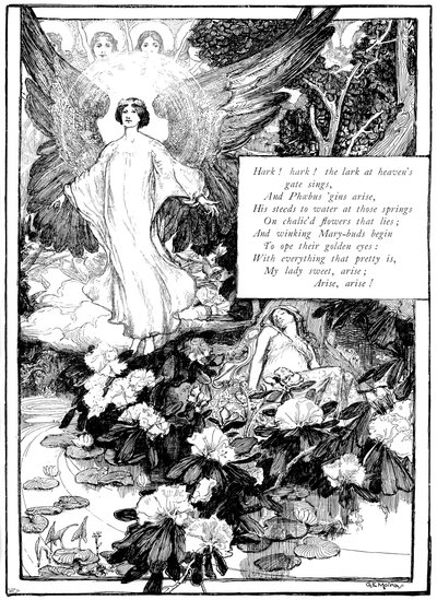 Hark! Cotovia, 1895 de Unbekannt