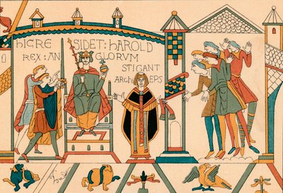 Coroação de Harolds, século XIX. de Unbekannt