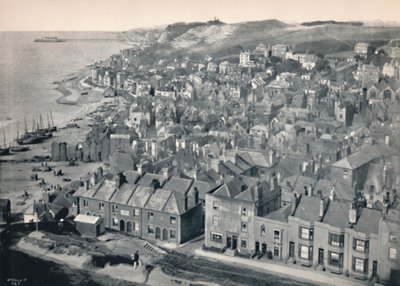 Hastings - do monte leste, 1895 de Unbekannt