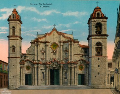 Catedral de Havana, Cuba, c1920. de Unbekannt