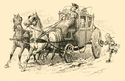 Ele chamou o cocheiro para parar em 1907. de Unbekannt