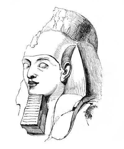 Cabeça de Ramsés, 1848 de Unbekannt