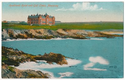 Hotel Headland e ligações de golfe, Newquay, c1910 de Unbekannt
