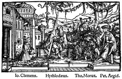 Capacete de Thomas Mores Utopia, 1518 de Unbekannt