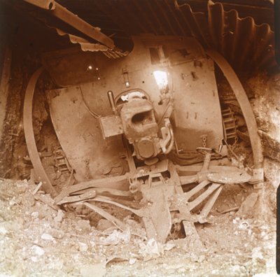 Artilharia pesada, Somme, norte da França, 1916. de Unbekannt