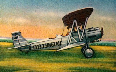 Heinkel HD 24 L avião Tsingtau, 1920, 1932. de Unbekannt