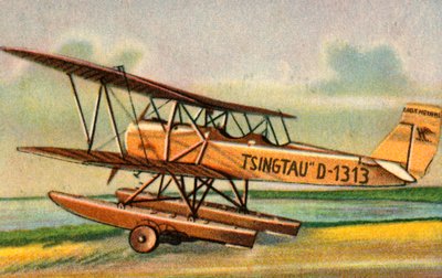 Hidroavião Heinkel HD 24 W Tsingtau, 1920, 1932. de Unbekannt