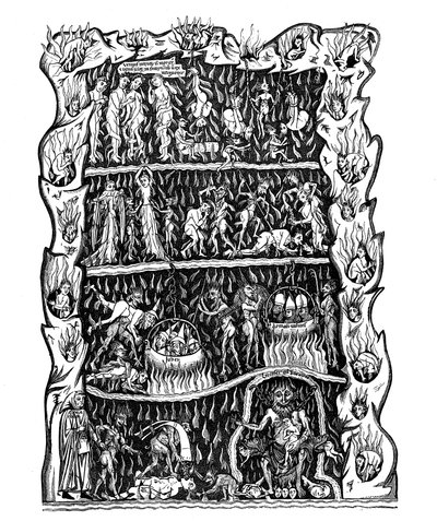 Inferno, século XII de Unbekannt