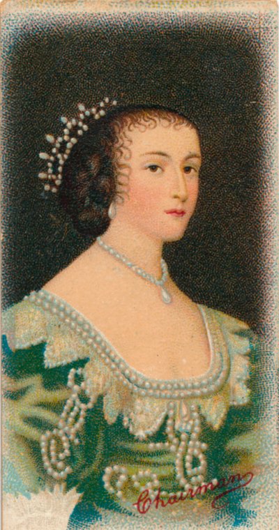 Henrietta Maria da França 1609-1669, rainha consorte da Inglaterra, Escócia e Irlanda, 1912 de Unbekannt