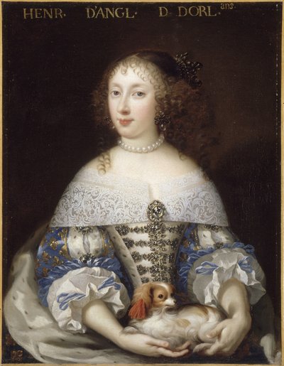 Henriqueta da Inglaterra, Duquesa de Orleães 1644-1670, ca 1665. de Unbekannt