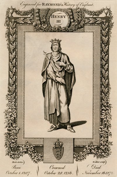 Henrique III, 1207-1272, c1787. de Unbekannt
