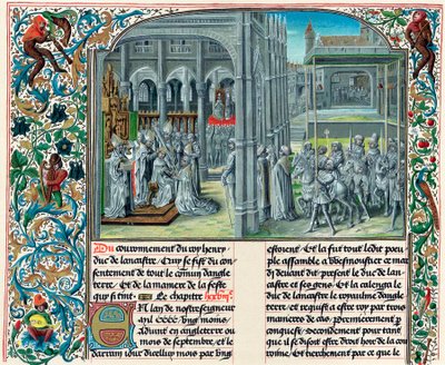 Henrique IV 1367-1413, primeiro rei lancastriano da Inglaterra, 1399 de Unbekannt