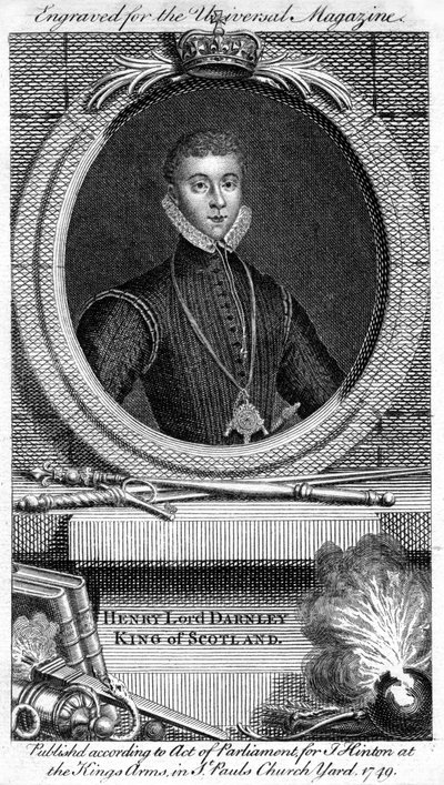 Henry Stuart, Lorde Darnley, segundo marido de Maria, Rainha da Escócia, 1749 de Unbekannt