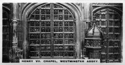 Capela Henry VII, Abadia de Westminster, Londres, c1920s de Unbekannt