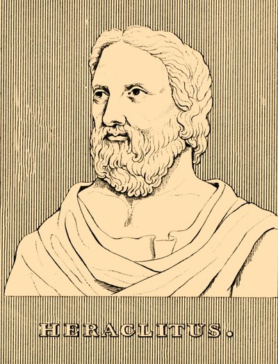 Heráclito, c535 -c475 aC, 1830. de Unbekannt