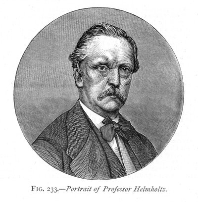 Hermann von Helmholtz 1821-1894, físico e fisiologista alemão, 1876 de Unbekannt