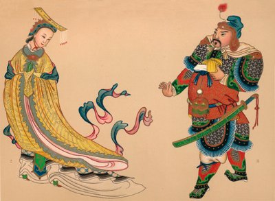 Heróis e heroínas da história chinesa, c1903, 1904 de Unbekannt