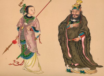 Heróis e heroínas da história chinesa, c1903, 1904 de Unbekannt