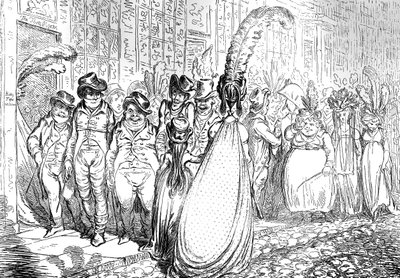 Alta mudança na Bond Street - ou - A polidez do grande mundo, 1796 de Unbekannt