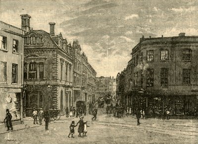 Rua principal, Newport, 1898. de Unbekannt
