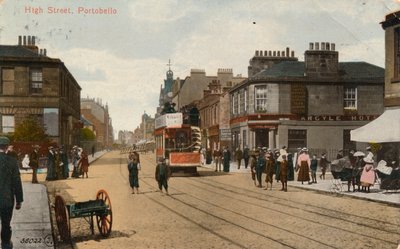 Rua principal, Portobello, 1913 de Unbekannt